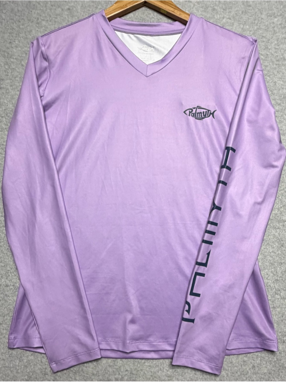Palmyth Women’s S Fishing Shirt NWT UPF Sun Protection Turtle Purple Long Sleeve